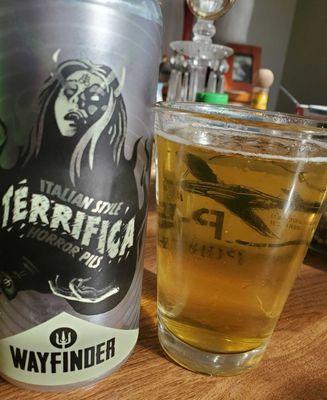 Terrifica,  a collaboration beer done with Wayfinder Brewing.