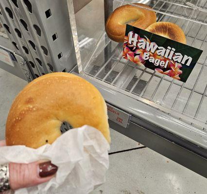 12/13/2024 - I am curious as to the Hawaiian bagel.