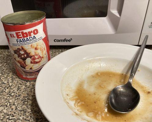 12/21/2024. El Ebro Fabada! PERFECT for the COLD winter months! A Delicious Meal! NYC.