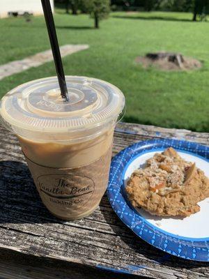 Iced Coffee, Breakfast Cookie