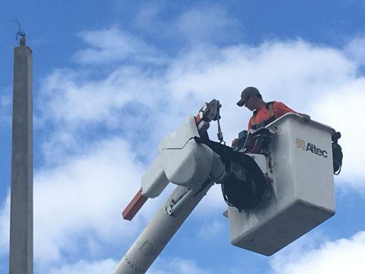 Commercial Bucket Truck Fleet