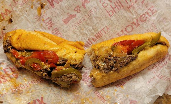 Classic Philly with Peppers