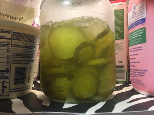 How about some frozen pickles?