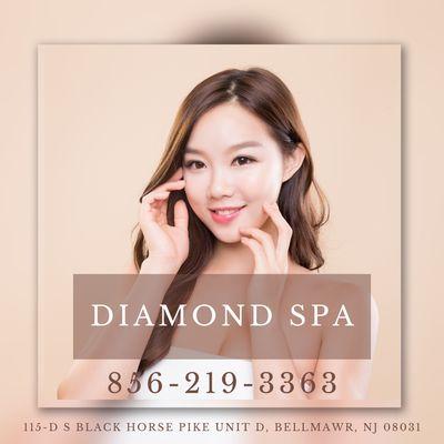 Diamond Spa
 115-D S Black Horse Pike Unit D, Bellmawr, NJ 08031
 Call us at 856-219-3363