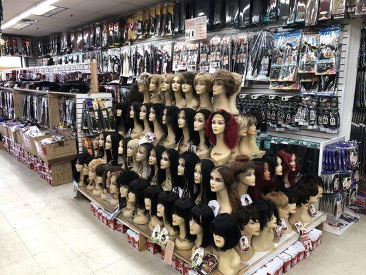 Wig section