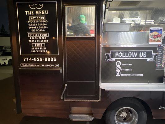 Awesome food truck at the beer company