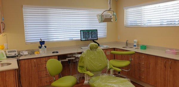 Newly added spacious surgery room