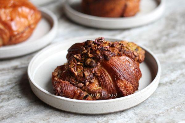 Rose Pistachio Croissant ($8) - very good! Rich, not overly sweet.