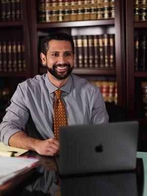 Our lead attorney Jay Rahimi provides caring and thorough legal services for his clients.