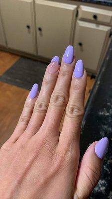 Nails full set with gel