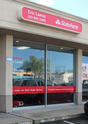 Eric Lamas - State Farm Insurance Front - Lomita CA 90717 Ph: 310-891-3485