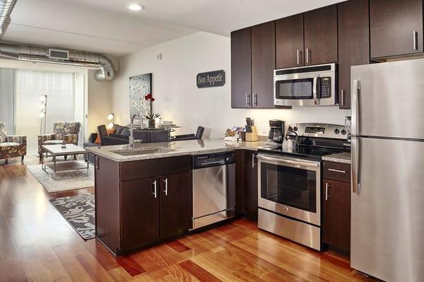 AQ Rittenhouse Philadelphia Vacation Rental by Stay Alfred Kitchen