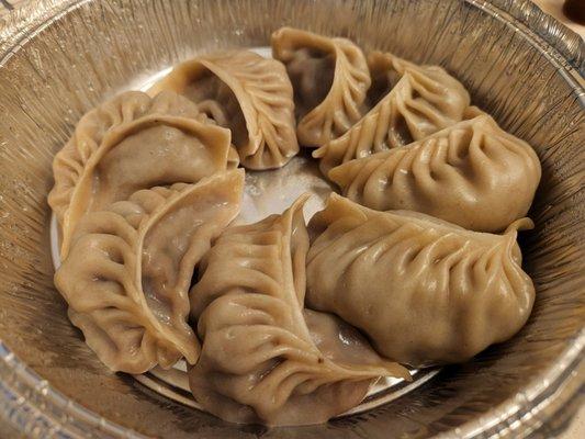 Steamed beef momo