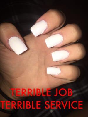 This is the worst set o nails I've ever seen!