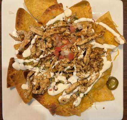 chicken nachos app - VERY good (4/12/24)