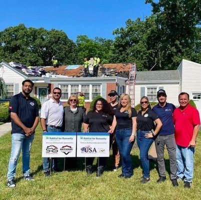 Habitat for humanity roof replacement project