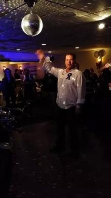 Daddy's surprise 50th!!! He couldn't stop dancing either!!! Lol