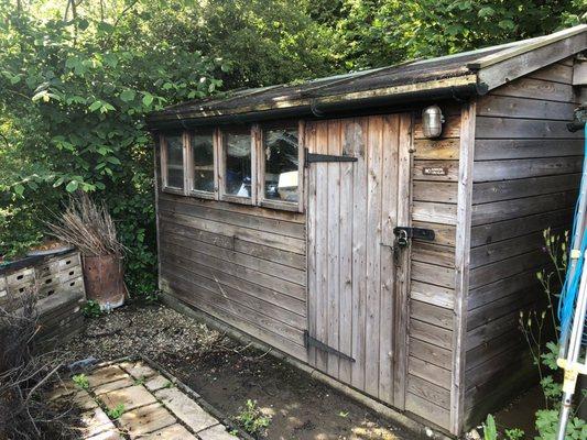 Rent A Dumpster Today To Remove Your Shed Or Call Us For Free Quote!