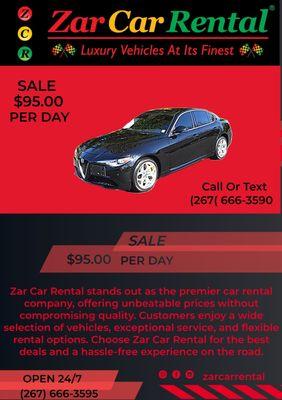 Zar Car Rental