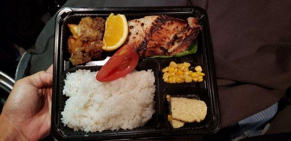 Gindara black cod bento $22