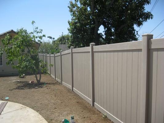 Our wood fences can be cut to nearly any height and can fit any size yard in Orange County.