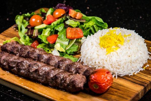 Ground Beef Kabob (Koobideh)