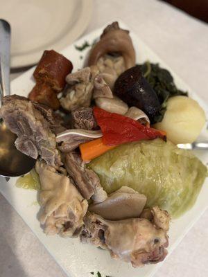 Cozido - boiled dinner special