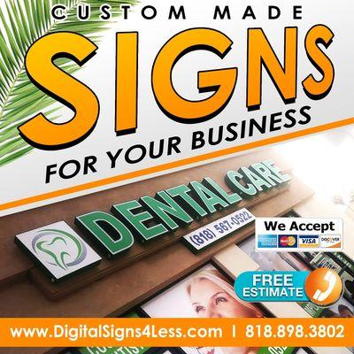 Signs and printing