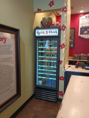 Grab and go fridge if you know exactly which chicken salad you want.