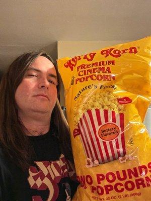 Big ass bag of popcorn