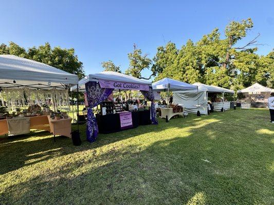 Vendor booths