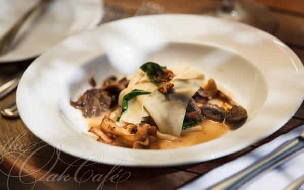 Hand Made - Nonna's Kerchiefs with Mushroom Ragout