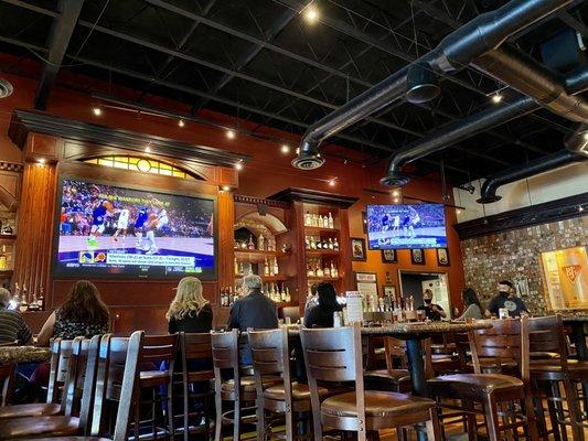 It's a great sports bar to share with friends