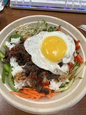 Bibimbap bowl