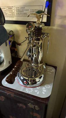 La Pavoni lever machine. 3.5 years old!