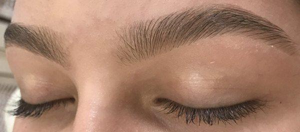 Lovely full brows