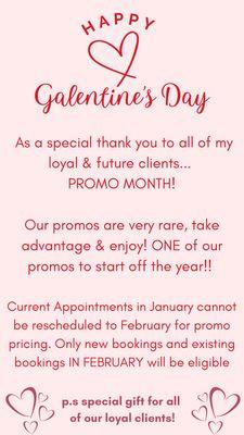 February promo!