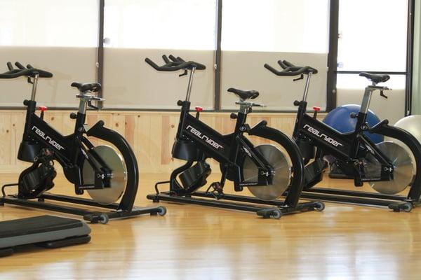 Spin Bikes at Wolf Total Fitness