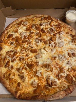 Buffalo chicken pizza $21