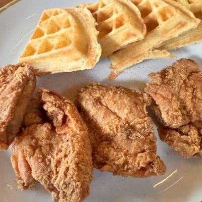 Chicken & waffles