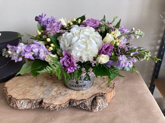 Lavender arrangement