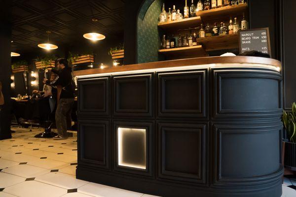 Our beautiful bar area hold the best of beers, bourbons and tequilas.