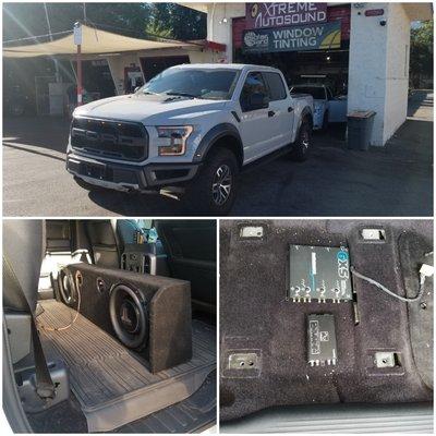 Ford truck audio upgrade