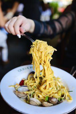 Linguine Alle Vongole: delicious! Little spicy gave the whole dish a kick. @seattle_foodlover