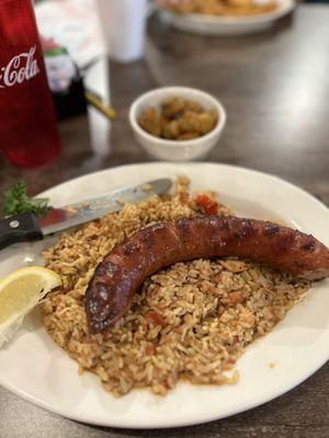 Jambalaya w/ andouille sausage