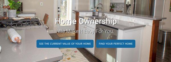 We make it easy for you to own your home