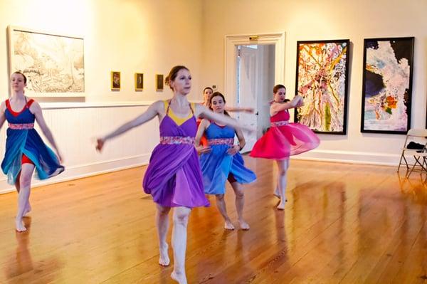 Jane Franklin Dance performs at the Athenaeum