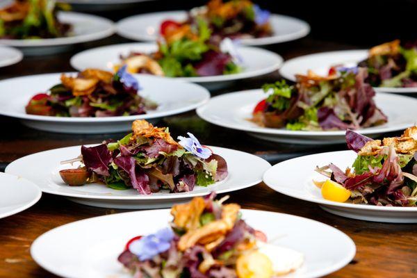 Seasonal salad by Matiz Catering