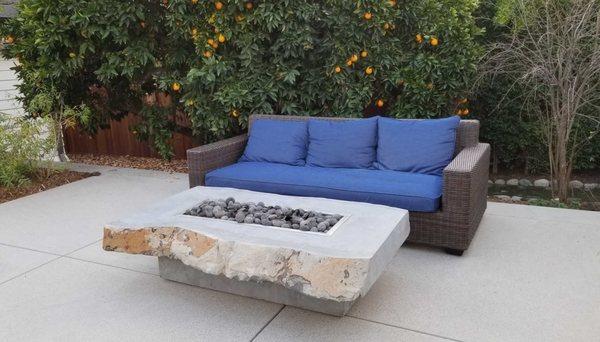 Natural Stone Fire Table