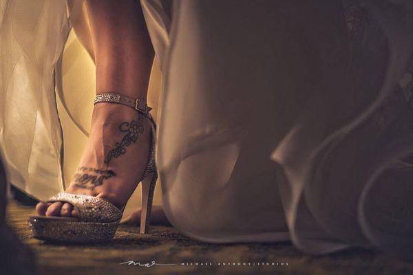 I am so glad I went to Jimmy Choo for my wedding shoes